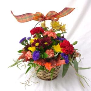 Waters Edge Floral FALL BASKET 92020